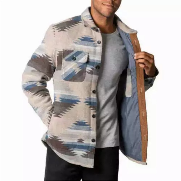 jachs patterned aztec jacket